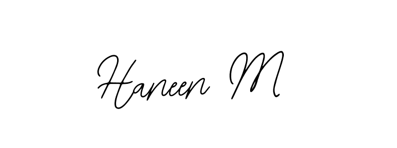 Here are the top 10 professional signature styles for the name Haneen M. These are the best autograph styles you can use for your name. Haneen M signature style 12 images and pictures png