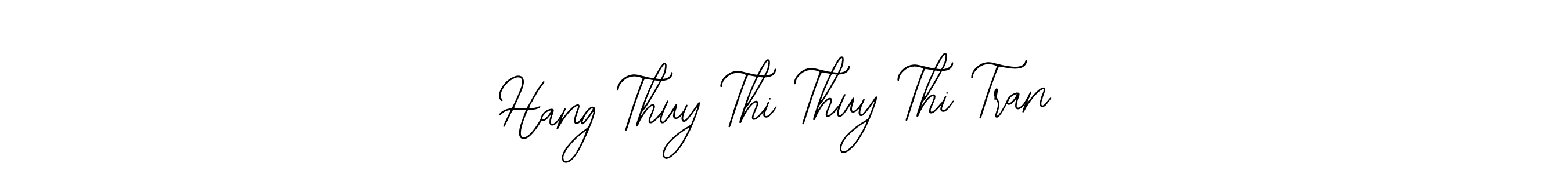 It looks lik you need a new signature style for name Hang Thuy Thi Thuy Thi Tran. Design unique handwritten (Bearetta-2O07w) signature with our free signature maker in just a few clicks. Hang Thuy Thi Thuy Thi Tran signature style 12 images and pictures png