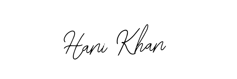 Make a beautiful signature design for name Hani Khan. With this signature (Bearetta-2O07w) style, you can create a handwritten signature for free. Hani Khan signature style 12 images and pictures png