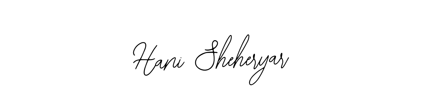 It looks lik you need a new signature style for name Hani Sheheryar. Design unique handwritten (Bearetta-2O07w) signature with our free signature maker in just a few clicks. Hani Sheheryar signature style 12 images and pictures png