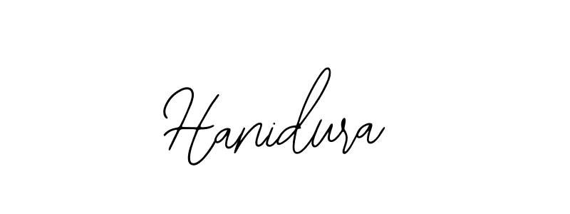 The best way (Bearetta-2O07w) to make a short signature is to pick only two or three words in your name. The name Hanidura include a total of six letters. For converting this name. Hanidura signature style 12 images and pictures png