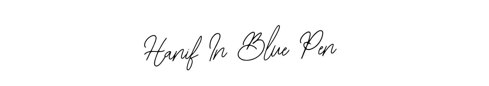 Best and Professional Signature Style for Hanif In Blue Pen. Bearetta-2O07w Best Signature Style Collection. Hanif In Blue Pen signature style 12 images and pictures png