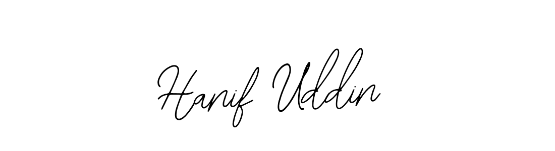 Make a beautiful signature design for name Hanif Uddin. With this signature (Bearetta-2O07w) style, you can create a handwritten signature for free. Hanif Uddin signature style 12 images and pictures png