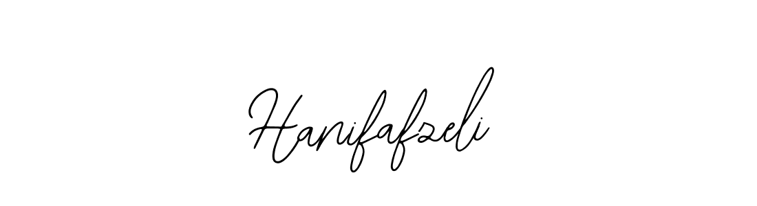 Use a signature maker to create a handwritten signature online. With this signature software, you can design (Bearetta-2O07w) your own signature for name Hanifafzeli. Hanifafzeli signature style 12 images and pictures png