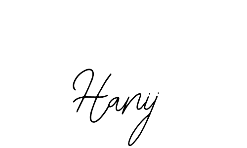 You can use this online signature creator to create a handwritten signature for the name Hanij. This is the best online autograph maker. Hanij signature style 12 images and pictures png