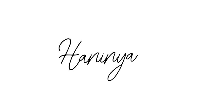 Make a beautiful signature design for name Haninya. Use this online signature maker to create a handwritten signature for free. Haninya signature style 12 images and pictures png