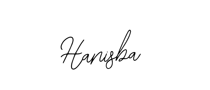 The best way (Bearetta-2O07w) to make a short signature is to pick only two or three words in your name. The name Hanisba include a total of six letters. For converting this name. Hanisba signature style 12 images and pictures png