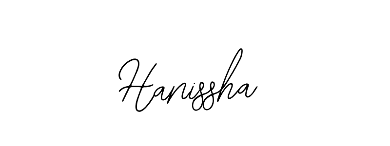 How to make Hanissha signature? Bearetta-2O07w is a professional autograph style. Create handwritten signature for Hanissha name. Hanissha signature style 12 images and pictures png