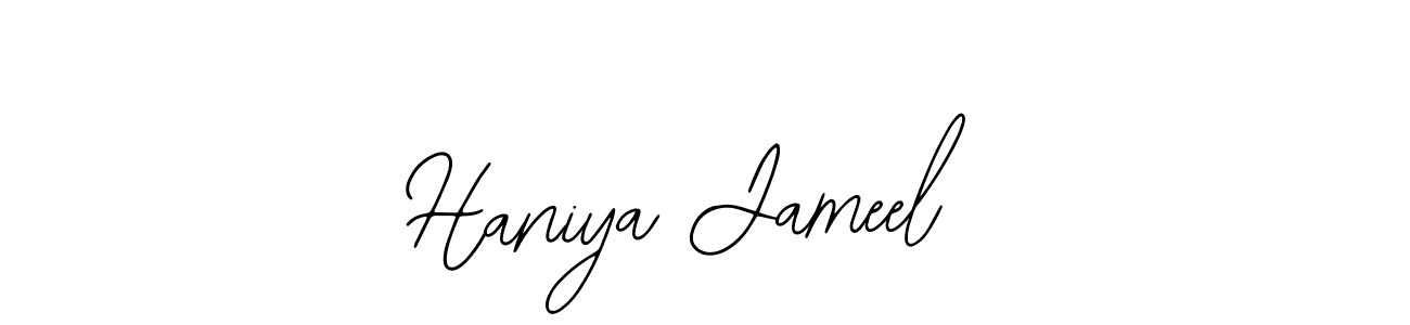 Once you've used our free online signature maker to create your best signature Bearetta-2O07w style, it's time to enjoy all of the benefits that Haniya Jameel name signing documents. Haniya Jameel signature style 12 images and pictures png