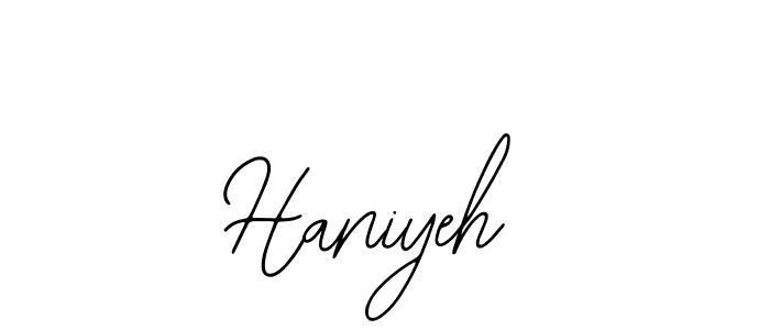 How to Draw Haniyeh signature style? Bearetta-2O07w is a latest design signature styles for name Haniyeh. Haniyeh signature style 12 images and pictures png