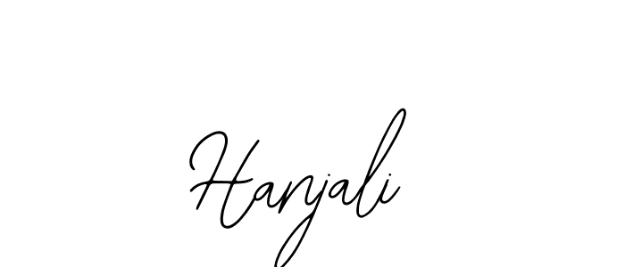 Make a beautiful signature design for name Hanjali. With this signature (Bearetta-2O07w) style, you can create a handwritten signature for free. Hanjali signature style 12 images and pictures png