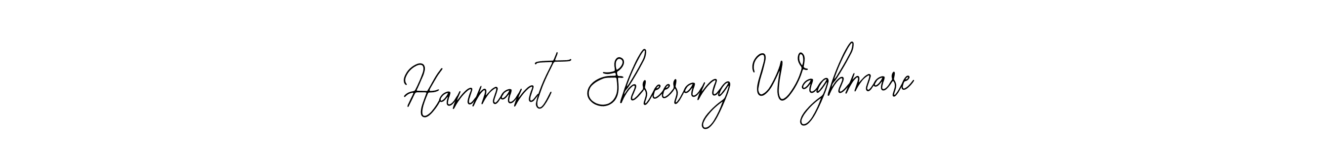 It looks lik you need a new signature style for name Hanmant  Shreerang Waghmare. Design unique handwritten (Bearetta-2O07w) signature with our free signature maker in just a few clicks. Hanmant  Shreerang Waghmare signature style 12 images and pictures png