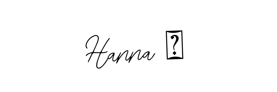 Also we have Hanna ♡ name is the best signature style. Create professional handwritten signature collection using Bearetta-2O07w autograph style. Hanna ♡ signature style 12 images and pictures png