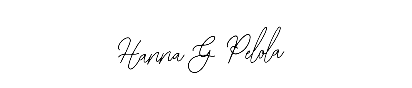 Here are the top 10 professional signature styles for the name Hanna G Pelola. These are the best autograph styles you can use for your name. Hanna G Pelola signature style 12 images and pictures png