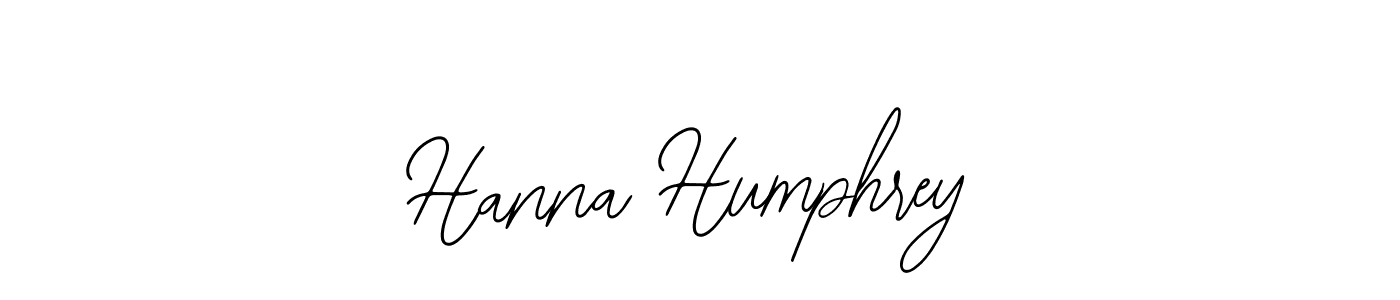 Also we have Hanna Humphrey name is the best signature style. Create professional handwritten signature collection using Bearetta-2O07w autograph style. Hanna Humphrey signature style 12 images and pictures png