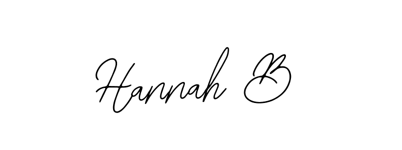 Here are the top 10 professional signature styles for the name Hannah B. These are the best autograph styles you can use for your name. Hannah B signature style 12 images and pictures png