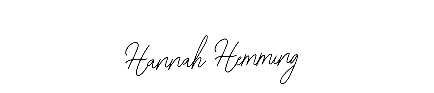 Also we have Hannah Hemming name is the best signature style. Create professional handwritten signature collection using Bearetta-2O07w autograph style. Hannah Hemming signature style 12 images and pictures png