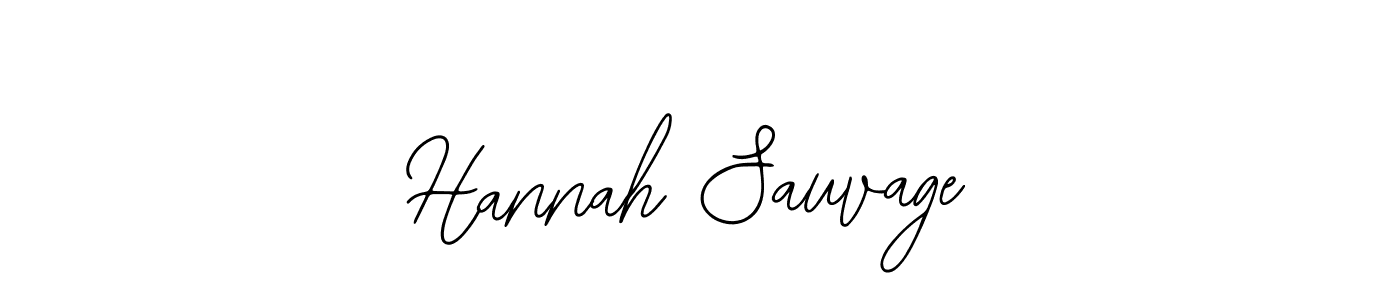 Similarly Bearetta-2O07w is the best handwritten signature design. Signature creator online .You can use it as an online autograph creator for name Hannah Sauvage. Hannah Sauvage signature style 12 images and pictures png
