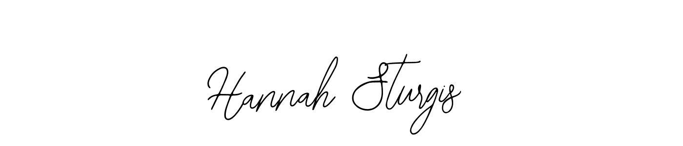 Use a signature maker to create a handwritten signature online. With this signature software, you can design (Bearetta-2O07w) your own signature for name Hannah Sturgis. Hannah Sturgis signature style 12 images and pictures png