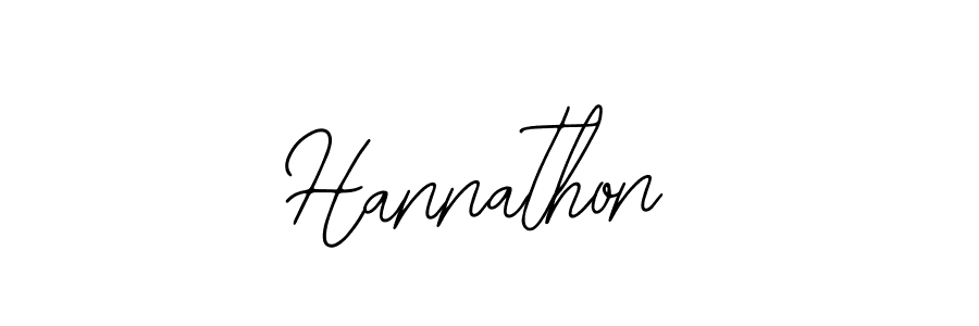 Similarly Bearetta-2O07w is the best handwritten signature design. Signature creator online .You can use it as an online autograph creator for name Hannathon. Hannathon signature style 12 images and pictures png