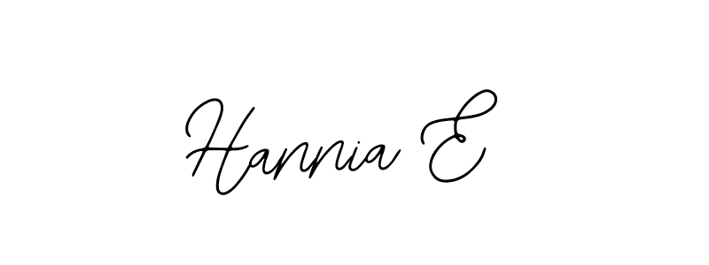 This is the best signature style for the Hannia E name. Also you like these signature font (Bearetta-2O07w). Mix name signature. Hannia E signature style 12 images and pictures png