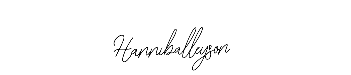 Similarly Bearetta-2O07w is the best handwritten signature design. Signature creator online .You can use it as an online autograph creator for name Hanniballeyson. Hanniballeyson signature style 12 images and pictures png