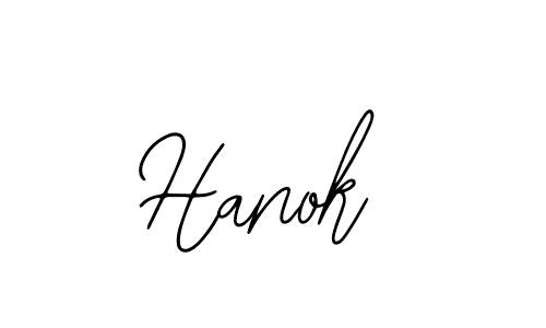 How to make Hanok signature? Bearetta-2O07w is a professional autograph style. Create handwritten signature for Hanok name. Hanok signature style 12 images and pictures png