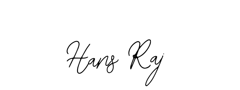 Use a signature maker to create a handwritten signature online. With this signature software, you can design (Bearetta-2O07w) your own signature for name Hans Raj. Hans Raj signature style 12 images and pictures png