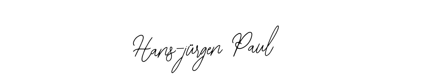 How to make Hans-jürgen Paul signature? Bearetta-2O07w is a professional autograph style. Create handwritten signature for Hans-jürgen Paul name. Hans-jürgen Paul signature style 12 images and pictures png