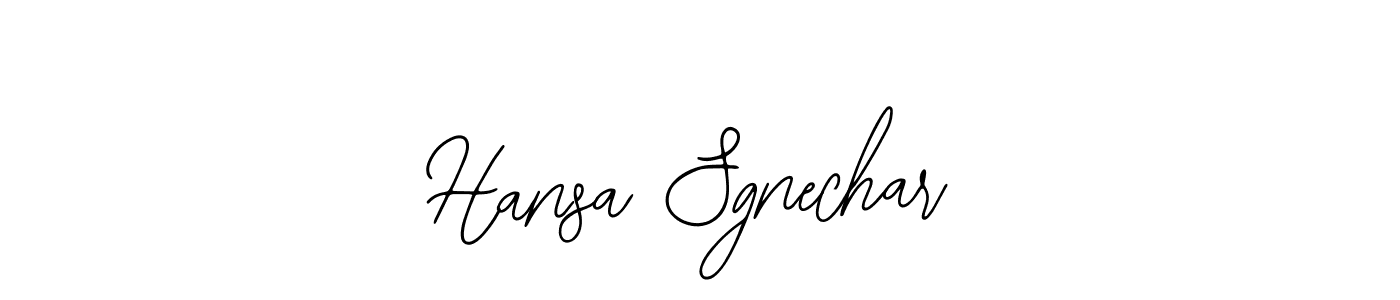 How to make Hansa Sgnechar signature? Bearetta-2O07w is a professional autograph style. Create handwritten signature for Hansa Sgnechar name. Hansa Sgnechar signature style 12 images and pictures png