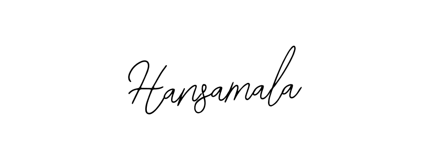 You should practise on your own different ways (Bearetta-2O07w) to write your name (Hansamala) in signature. don't let someone else do it for you. Hansamala signature style 12 images and pictures png