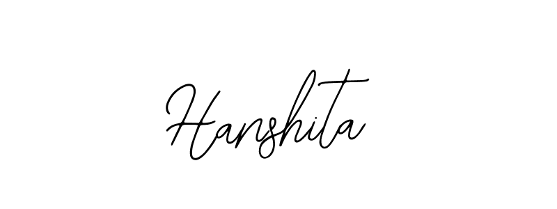 Create a beautiful signature design for name Hanshita. With this signature (Bearetta-2O07w) fonts, you can make a handwritten signature for free. Hanshita signature style 12 images and pictures png
