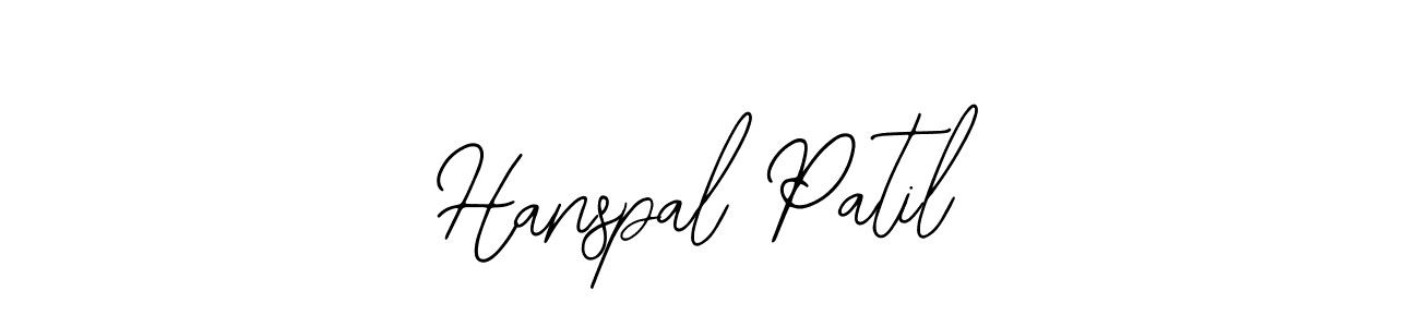 It looks lik you need a new signature style for name Hanspal Patil. Design unique handwritten (Bearetta-2O07w) signature with our free signature maker in just a few clicks. Hanspal Patil signature style 12 images and pictures png