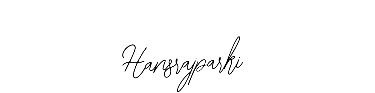 How to make Hansrajparki signature? Bearetta-2O07w is a professional autograph style. Create handwritten signature for Hansrajparki name. Hansrajparki signature style 12 images and pictures png