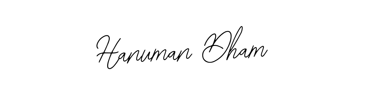 Design your own signature with our free online signature maker. With this signature software, you can create a handwritten (Bearetta-2O07w) signature for name Hanuman Dham. Hanuman Dham signature style 12 images and pictures png