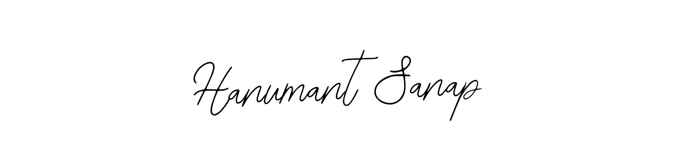 Use a signature maker to create a handwritten signature online. With this signature software, you can design (Bearetta-2O07w) your own signature for name Hanumant Sanap. Hanumant Sanap signature style 12 images and pictures png