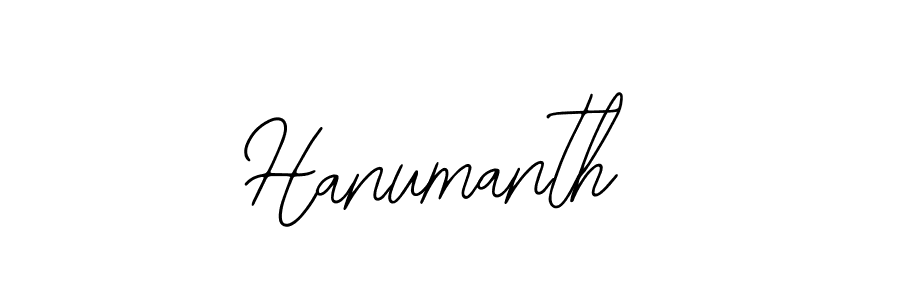 Use a signature maker to create a handwritten signature online. With this signature software, you can design (Bearetta-2O07w) your own signature for name Hanumanth. Hanumanth signature style 12 images and pictures png