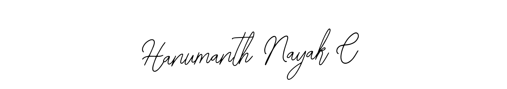 Also we have Hanumanth Nayak C name is the best signature style. Create professional handwritten signature collection using Bearetta-2O07w autograph style. Hanumanth Nayak C signature style 12 images and pictures png