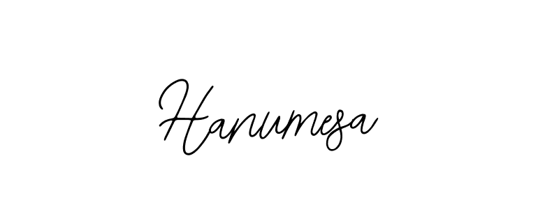 Use a signature maker to create a handwritten signature online. With this signature software, you can design (Bearetta-2O07w) your own signature for name Hanumesa. Hanumesa signature style 12 images and pictures png