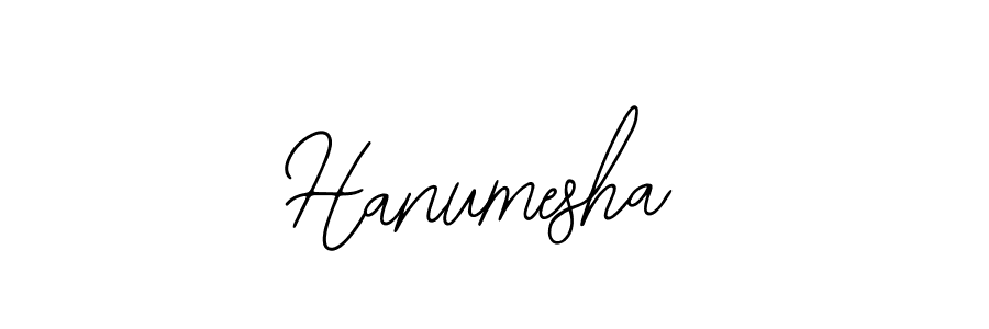 Design your own signature with our free online signature maker. With this signature software, you can create a handwritten (Bearetta-2O07w) signature for name Hanumesha. Hanumesha signature style 12 images and pictures png