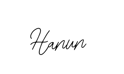 How to make Hanun signature? Bearetta-2O07w is a professional autograph style. Create handwritten signature for Hanun name. Hanun signature style 12 images and pictures png