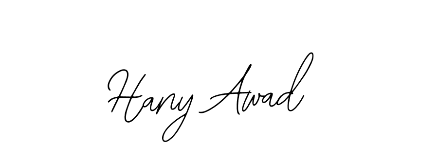 The best way (Bearetta-2O07w) to make a short signature is to pick only two or three words in your name. The name Hany Awad include a total of six letters. For converting this name. Hany Awad signature style 12 images and pictures png