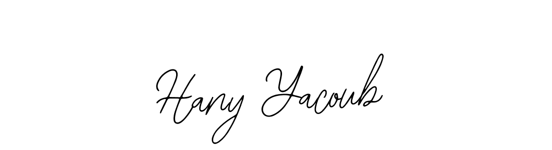 Here are the top 10 professional signature styles for the name Hany Yacoub. These are the best autograph styles you can use for your name. Hany Yacoub signature style 12 images and pictures png
