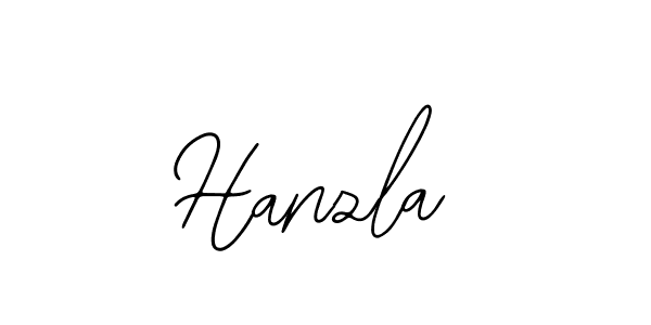 Design your own signature with our free online signature maker. With this signature software, you can create a handwritten (Bearetta-2O07w) signature for name Hanzla. Hanzla signature style 12 images and pictures png