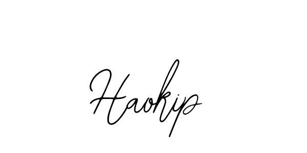 Design your own signature with our free online signature maker. With this signature software, you can create a handwritten (Bearetta-2O07w) signature for name Haokip. Haokip signature style 12 images and pictures png