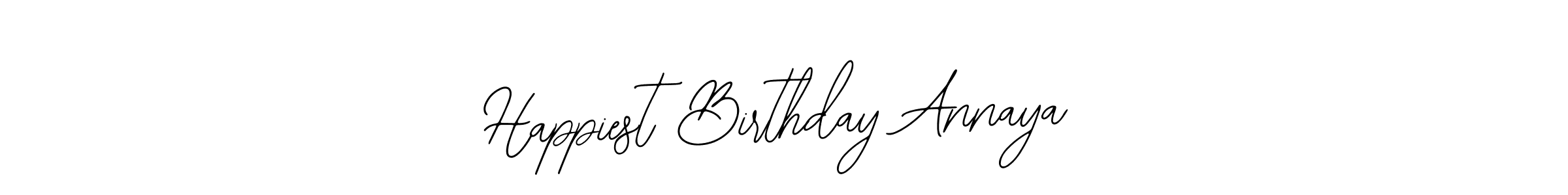 You can use this online signature creator to create a handwritten signature for the name Happiest Birthday Annaya. This is the best online autograph maker. Happiest Birthday Annaya signature style 12 images and pictures png