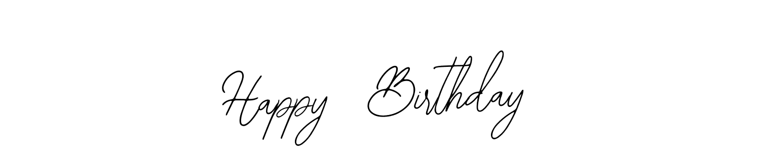 Happy  Birthday stylish signature style. Best Handwritten Sign (Bearetta-2O07w) for my name. Handwritten Signature Collection Ideas for my name Happy  Birthday. Happy  Birthday signature style 12 images and pictures png