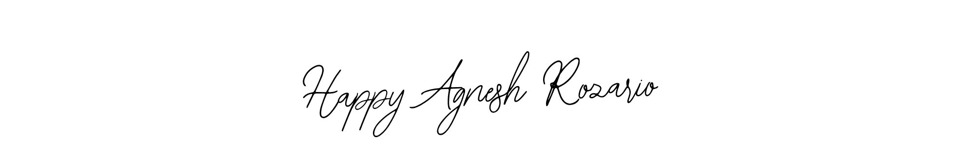 How to make Happy Agnesh Rozario signature? Bearetta-2O07w is a professional autograph style. Create handwritten signature for Happy Agnesh Rozario name. Happy Agnesh Rozario signature style 12 images and pictures png