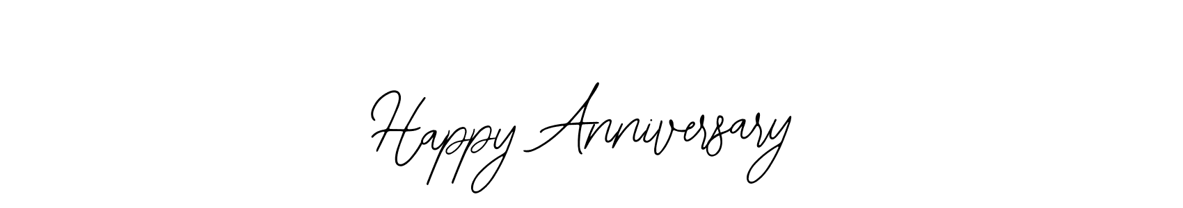 Design your own signature with our free online signature maker. With this signature software, you can create a handwritten (Bearetta-2O07w) signature for name Happy Anniversary. Happy Anniversary signature style 12 images and pictures png