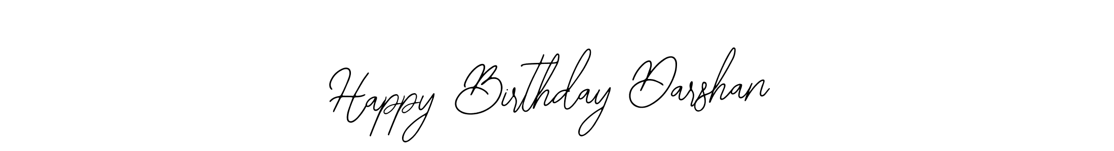 Use a signature maker to create a handwritten signature online. With this signature software, you can design (Bearetta-2O07w) your own signature for name Happy Birthday Darshan. Happy Birthday Darshan signature style 12 images and pictures png